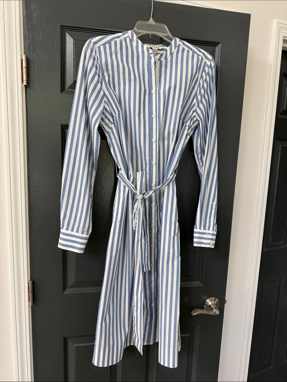 Boden Striped Shirt Dress